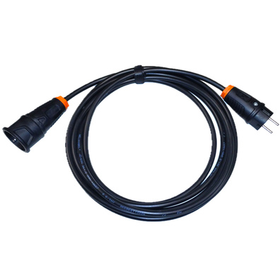 Kabel 5m UniSchuko - Schuko 1.5mm²