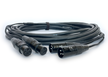 Kabel 2-kanałowy XLRf - XLRm 10m (3)