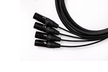 Kabel wieloparowy 4 x XLRf - 4 x XLRm, kabel 2,5m Basic Line by ZiKE Labs  (3)