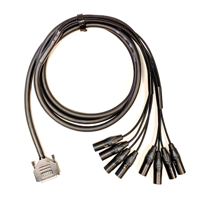 DB25 - 8/0 XLRm kabel 3m